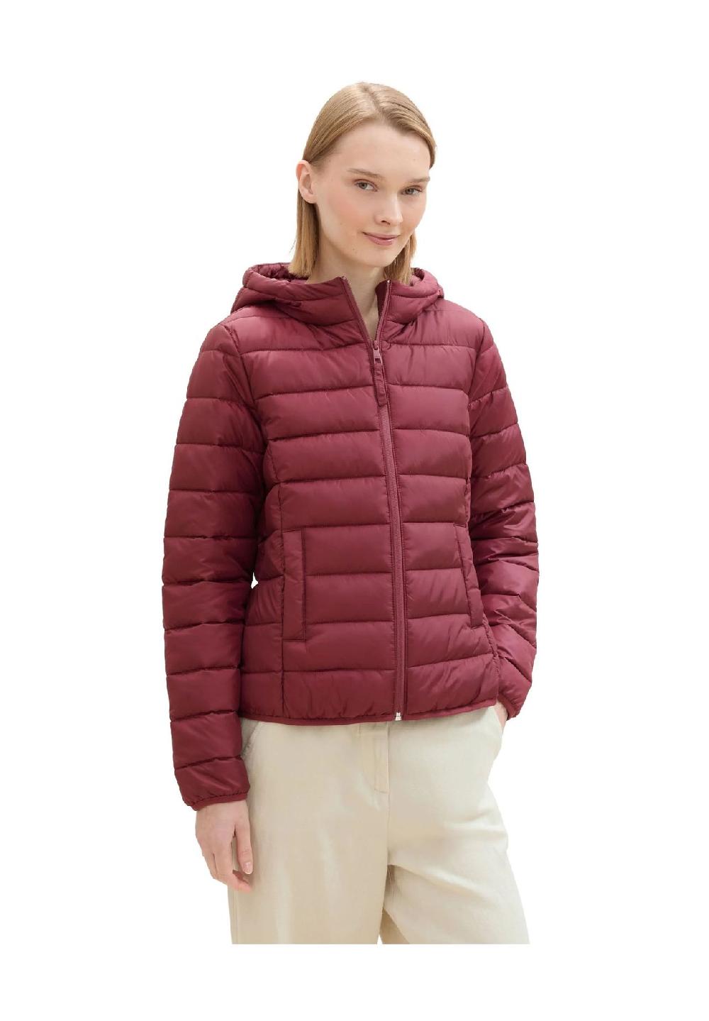 DENIM TOM TAILOR Steppjacke Kapuze Eingrifftaschen Für Damen