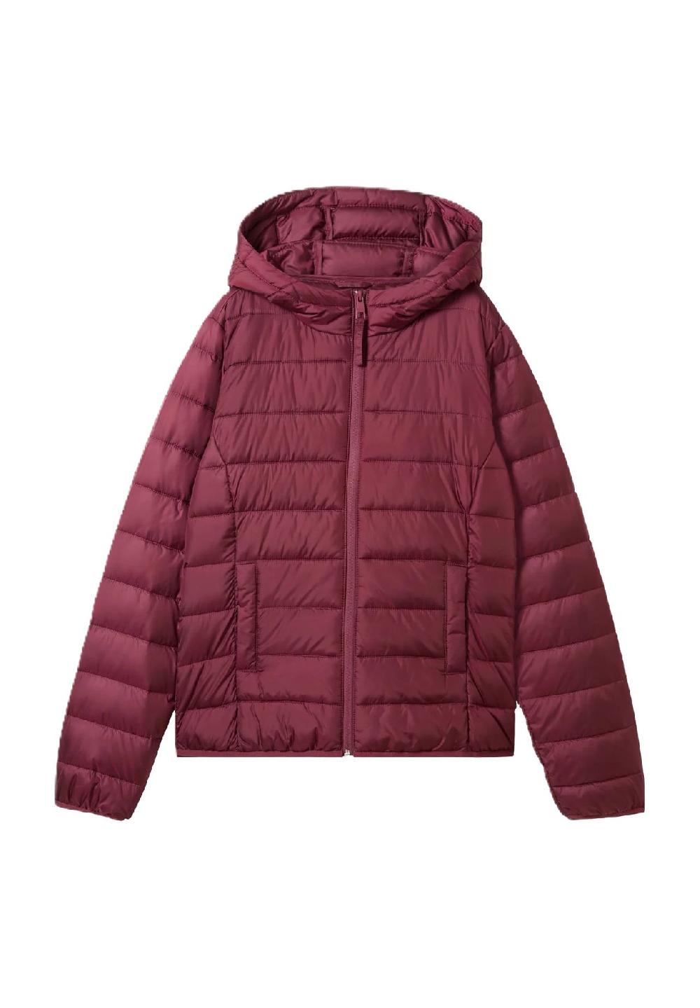 DENIM TOM TAILOR Steppjacke Kapuze Eingrifftaschen für Damen