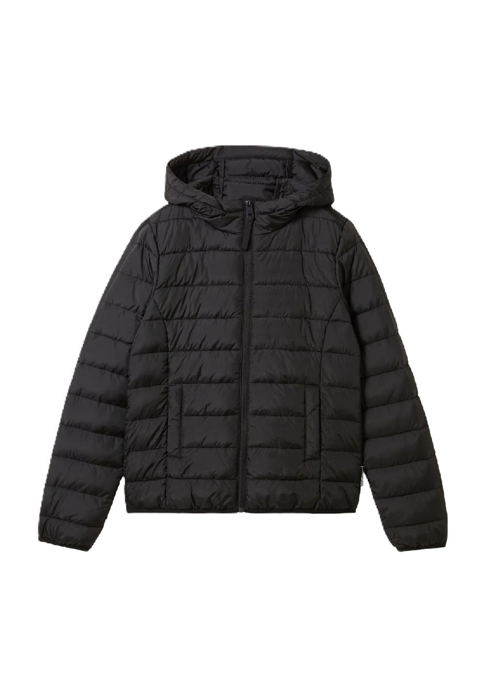 DENIM TOM TAILOR Steppjacke Kapuze Eingrifftaschen für Damen