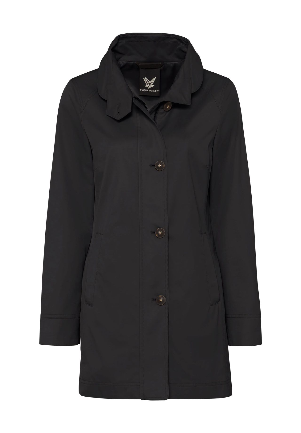 FUCHS SCHMITT Trenchcoat Stehkragen Eingrifftaschen für Damen