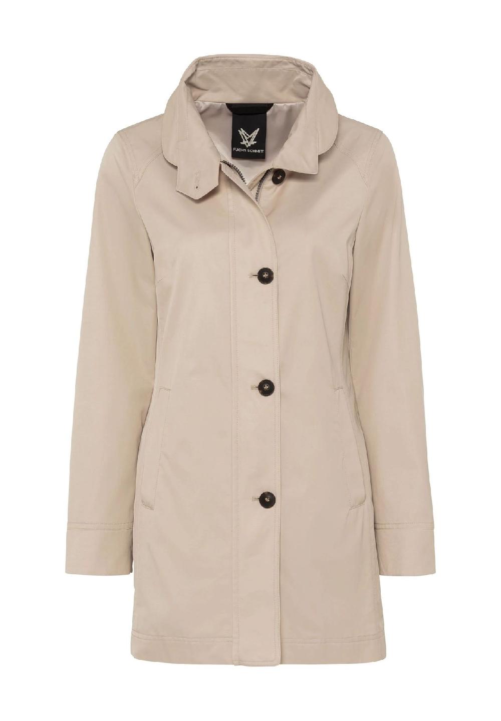 FUCHS SCHMITT Trenchcoat Stehkragen Eingrifftaschen für Damen
