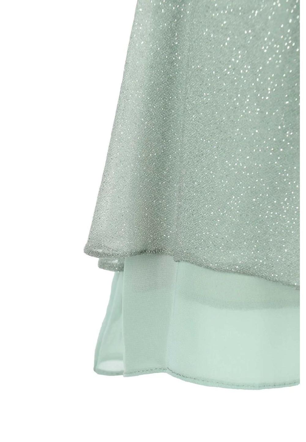 G.O.L.® Cocktailkleid Glitzertüll Bindegürtel Für Kinder