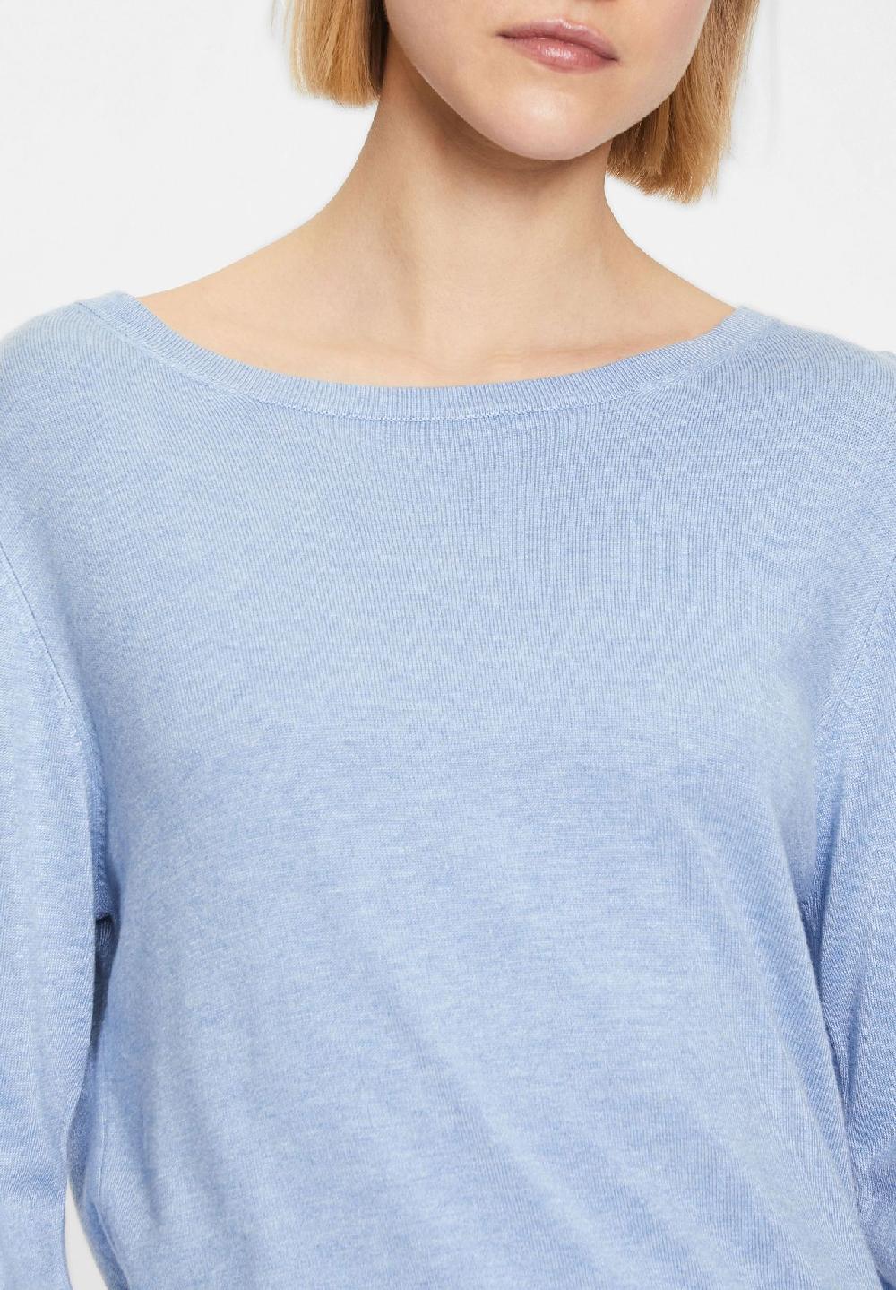 GALERIA Essentials Pullover "Elea" U-Boot-Ausschnitt Rippbündchen Für Damen