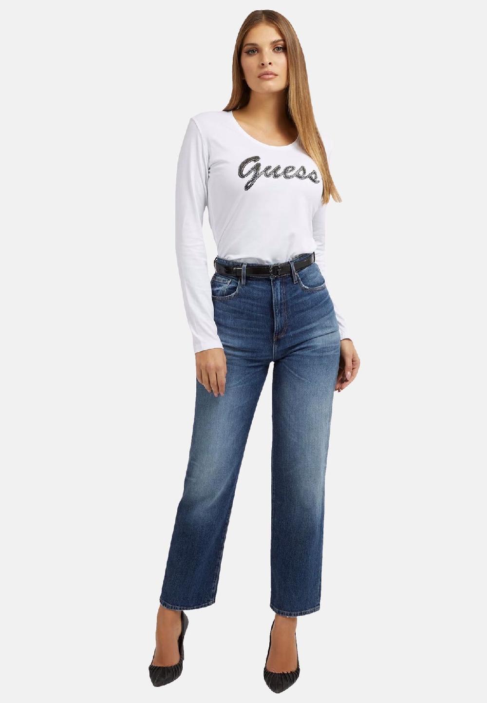 GUESS Longsleeve ADRIANA Langarmshirt