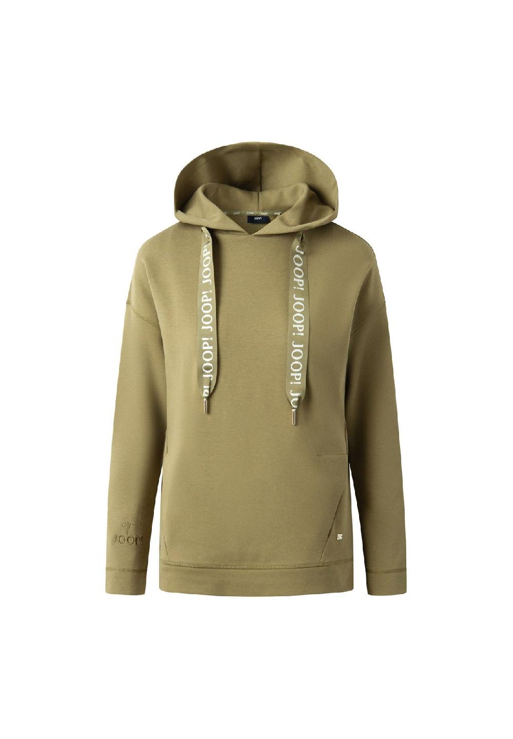 JOOP Damen Hoodie - Sweatshirt Sweater Loungewear Kapuze Cotton einfarbig