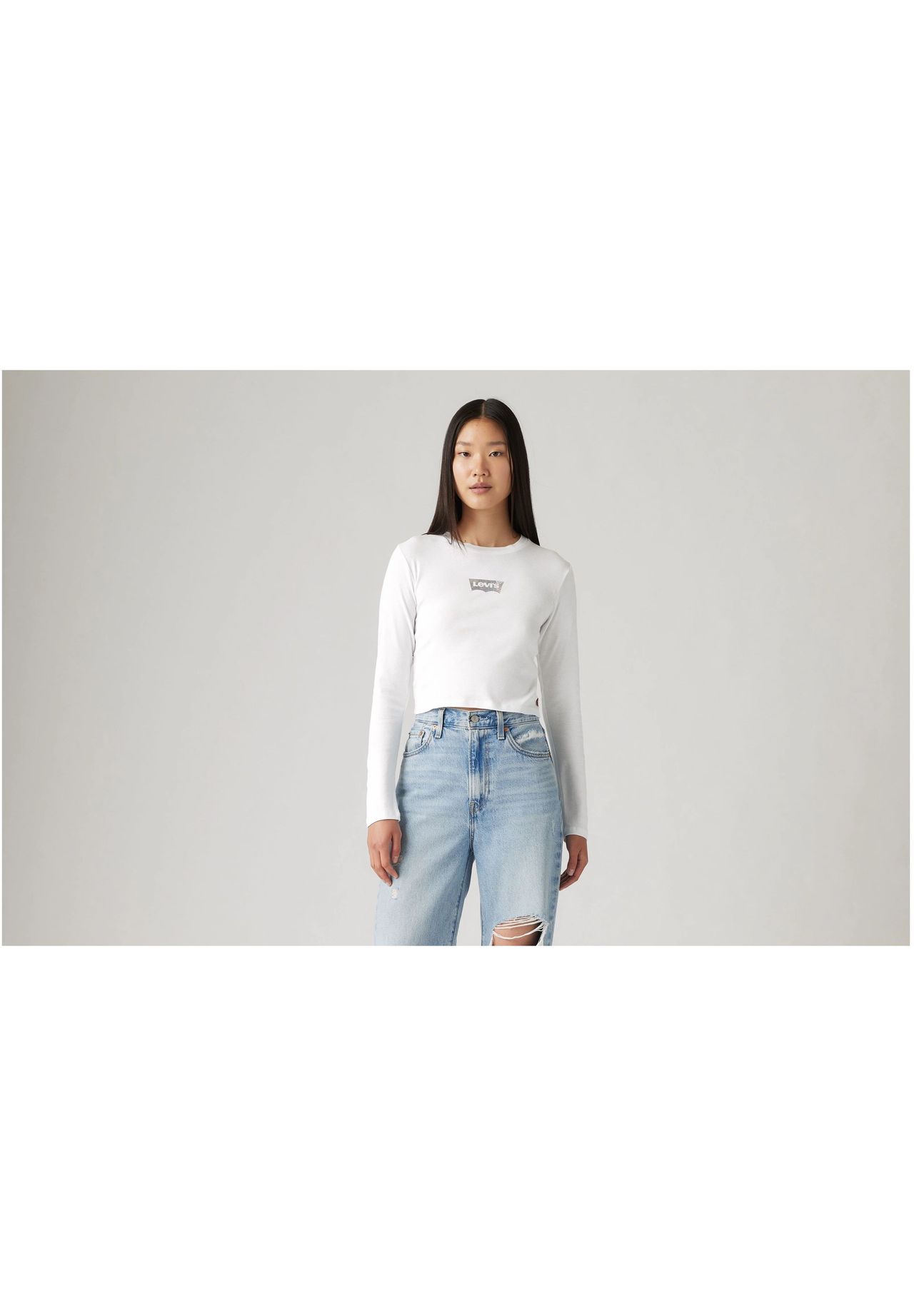 Levi's® Langarmshirt Baumwolle Für Damen
