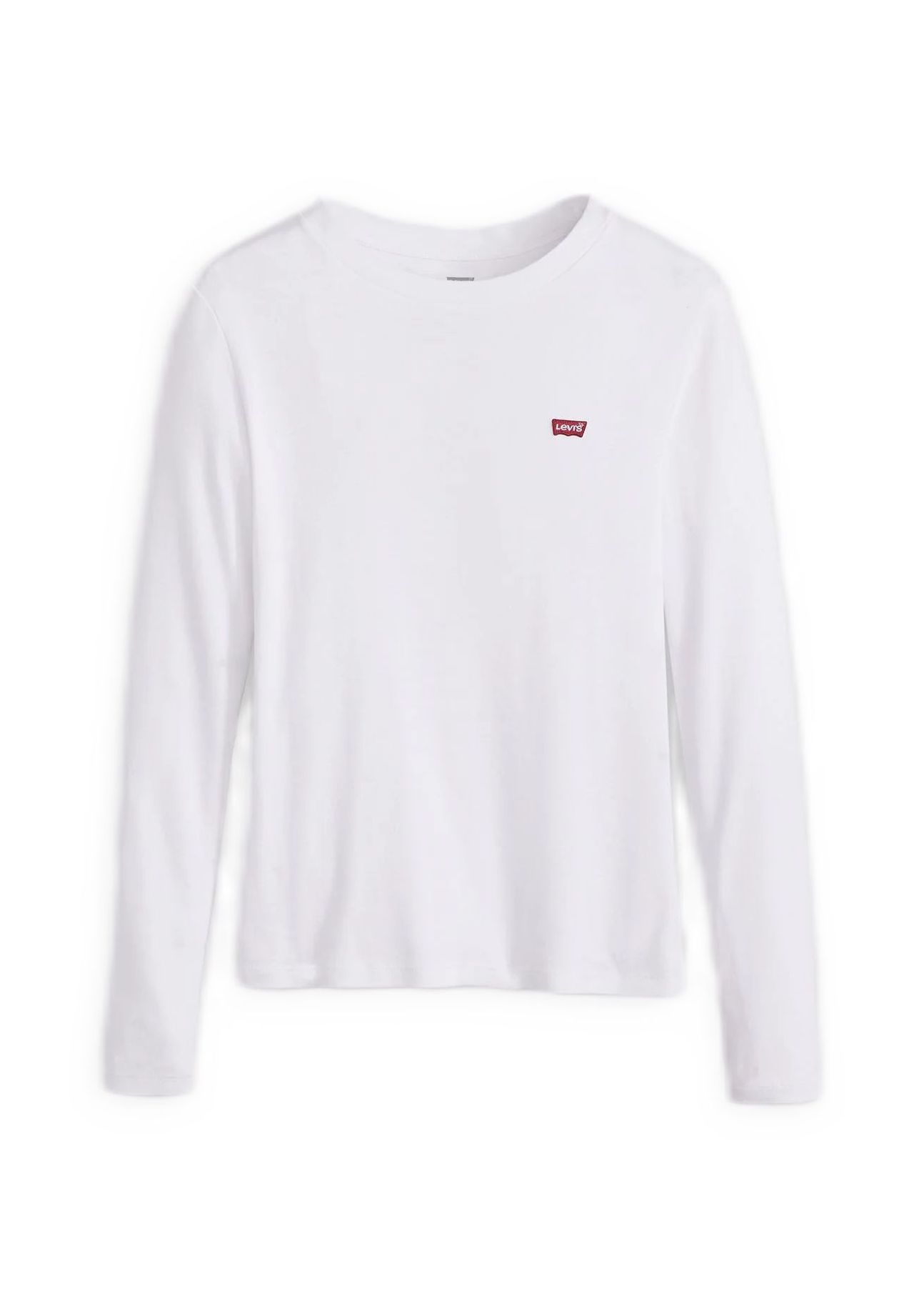Levi's® Langarmshirt "Essential Housemark Long-Sleeve Tee" Baumwolle für Damen