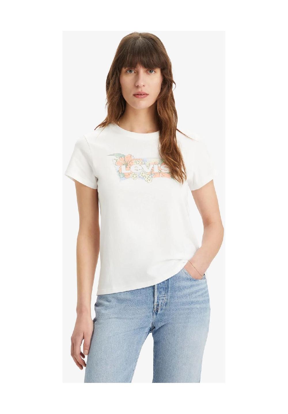 Levi's® T-Shirt Baumwolle Logo-Print Für Damen