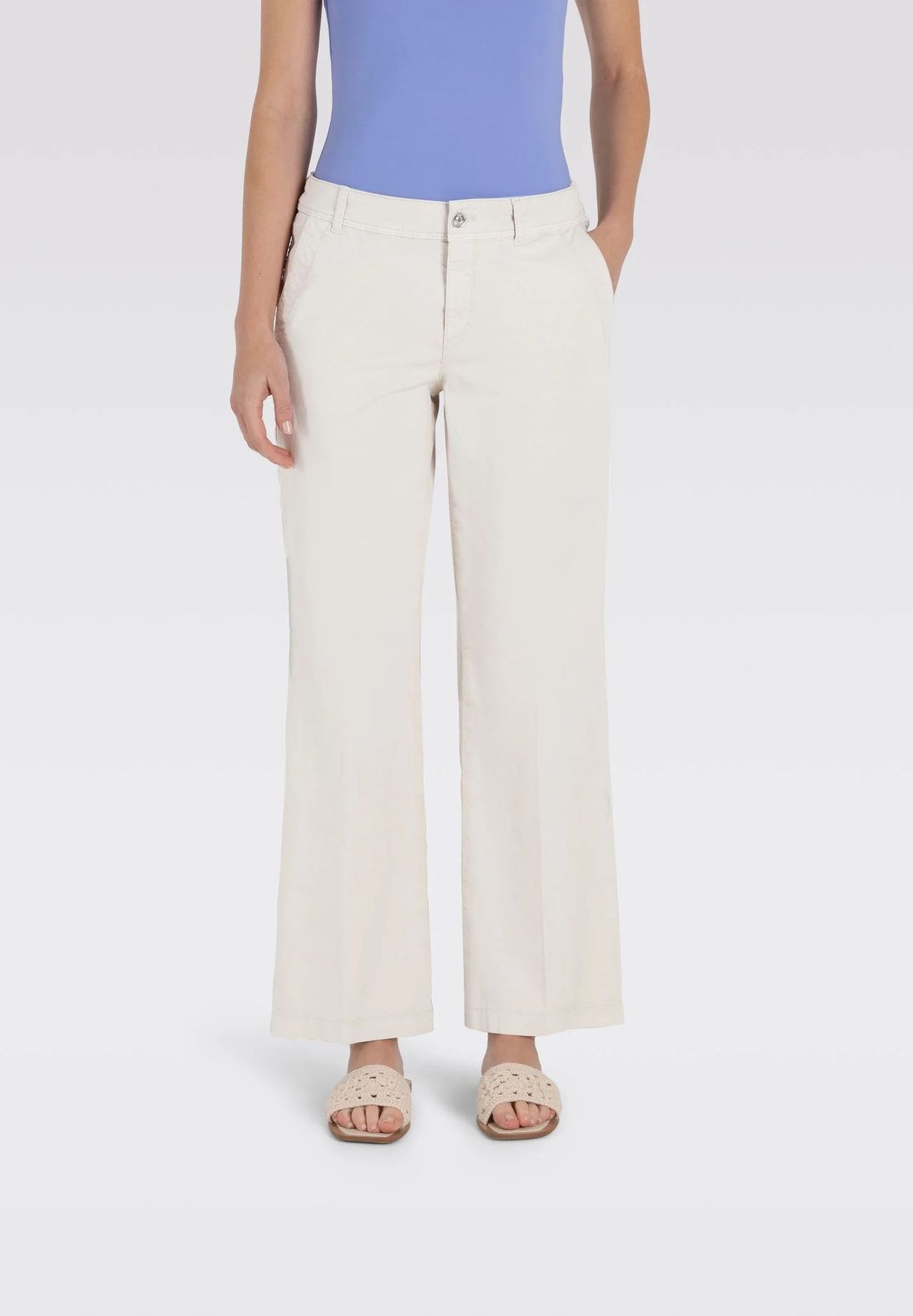 MAC Jeanshose Gürtelschlaufen Uni Für Damen