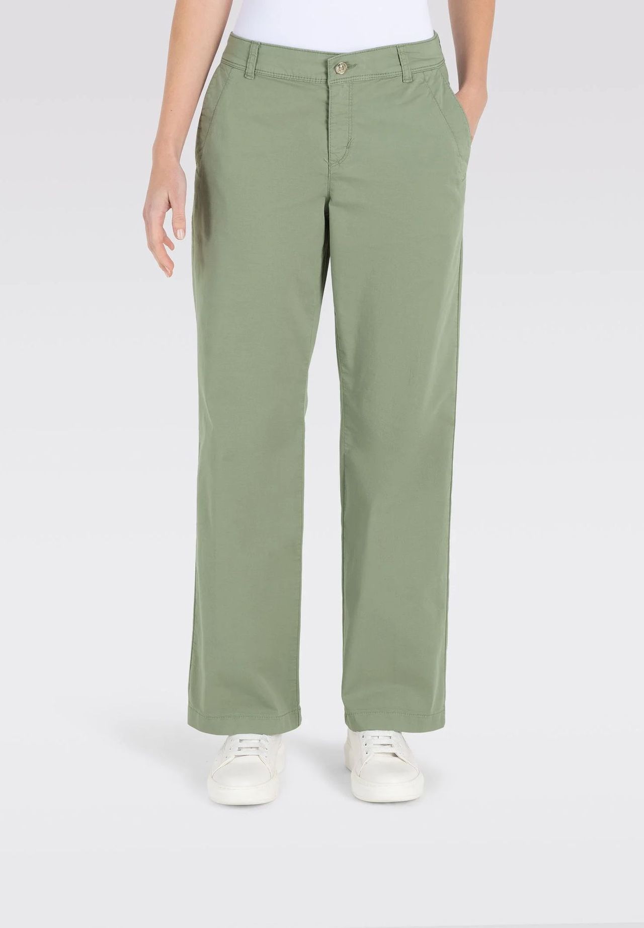 MAC Jeanshose Gürtelschlaufen Uni Für Damen