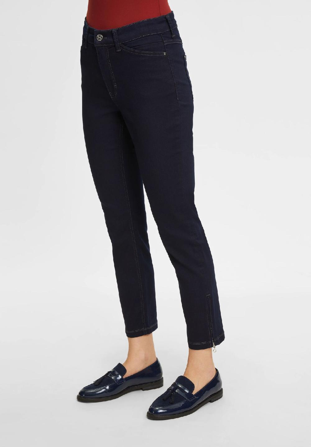 MAC Jeanshose Straight Mid Waist Für Damen