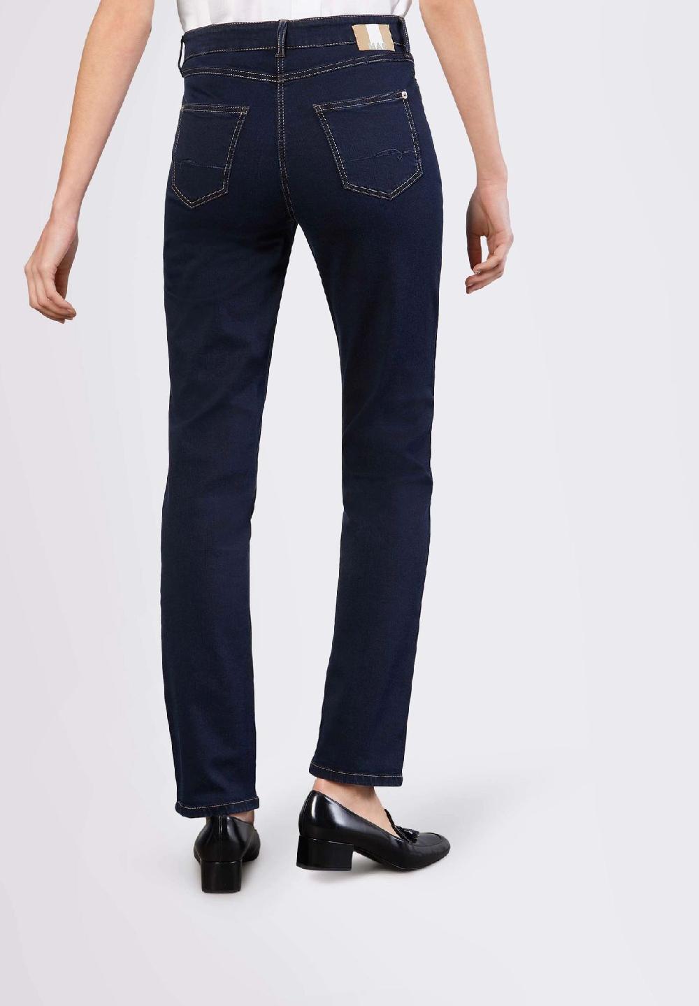 MAC Melanie Jeans Straight Fit Gürtelschlaufe Für Damen