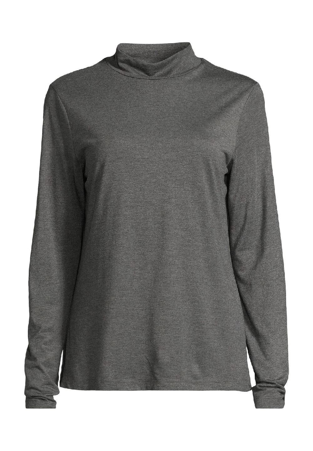 MANGUUN collection Langarmshirt Stehkragen für Damen