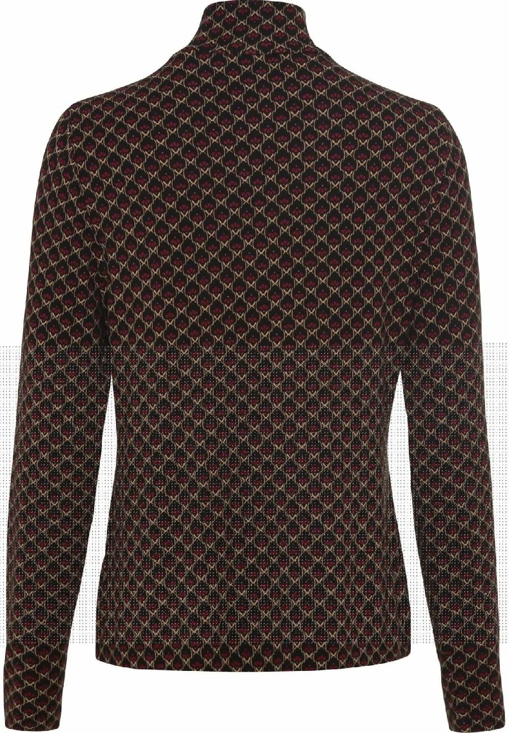 MANGUUN Collection Langarmshirt Stehkragen Für Damen