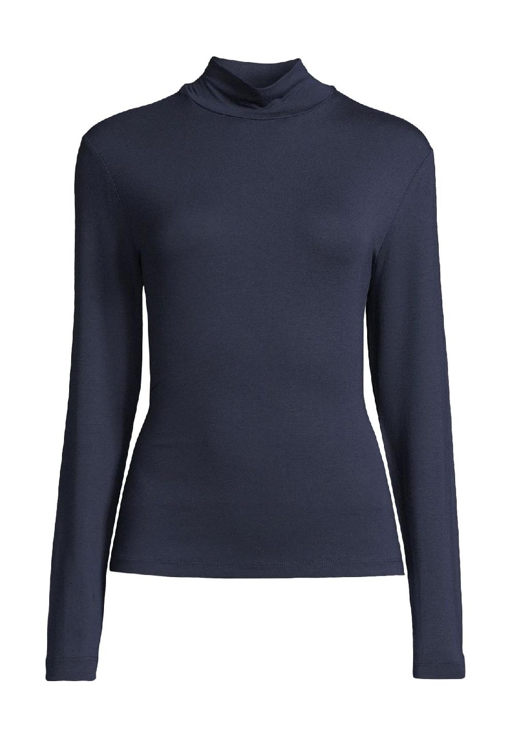 MANGUUN collection Langarmshirt Stehkragen für Damen