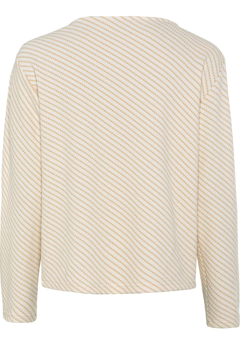 MANGUUN Collection Langarmshirt U-Boot-Ausschnitt Für Damen