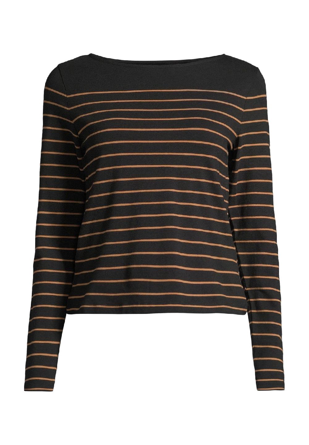 MANGUUN collection Langarmshirt U-Boot-Ausschnitt für Damen