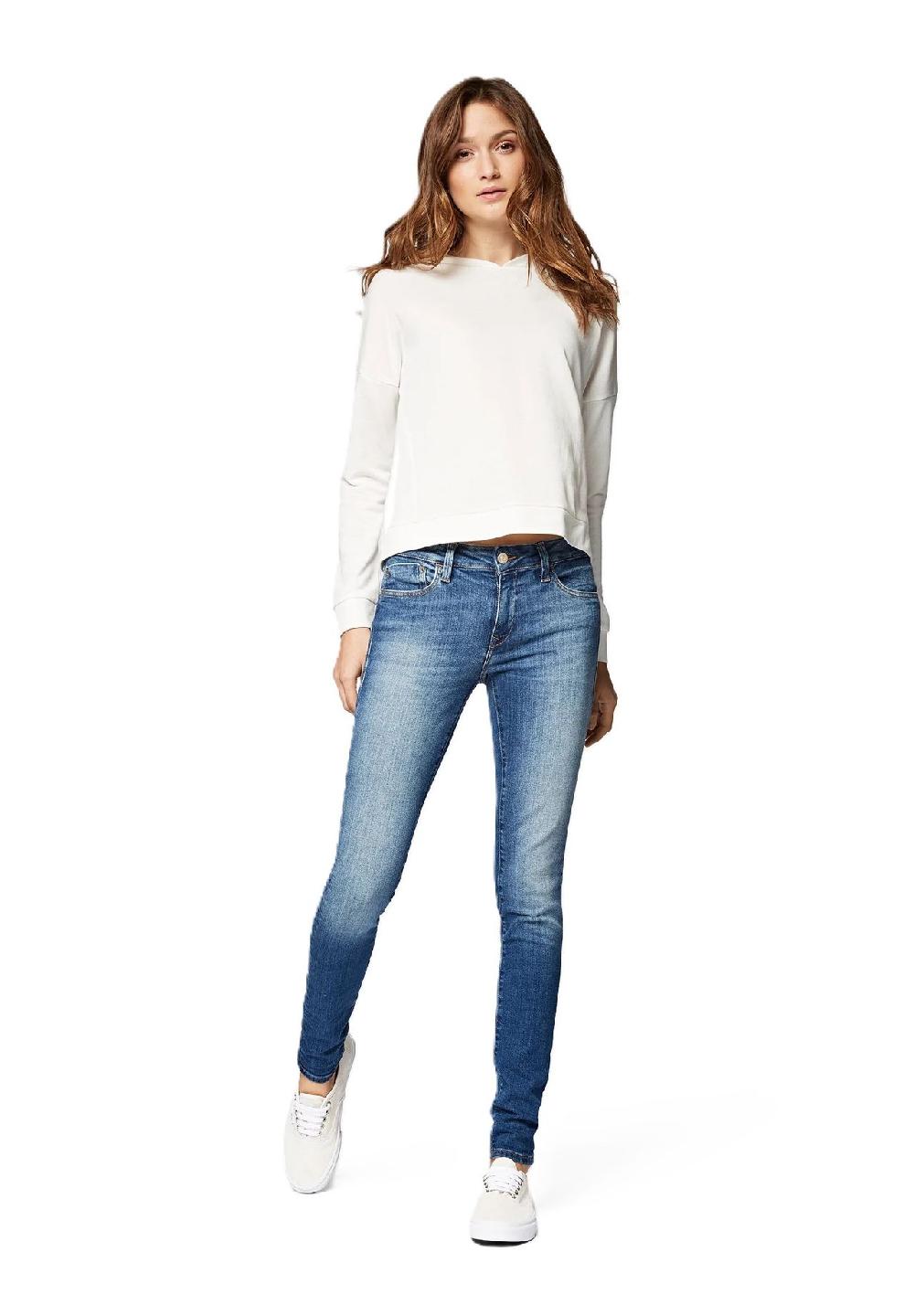 Mavi Adriana Jeanshose Skinny-Fit Five-Pockets Für Damen