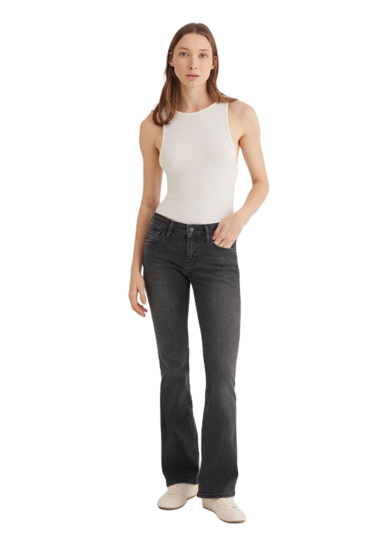 Mavi Jeanshose "Bella" Bootcut Für Damen