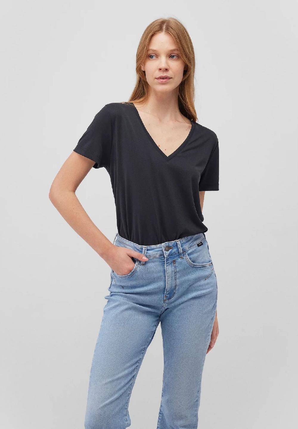 Mavi T-Shirt V-Ausschnitt Für Damen