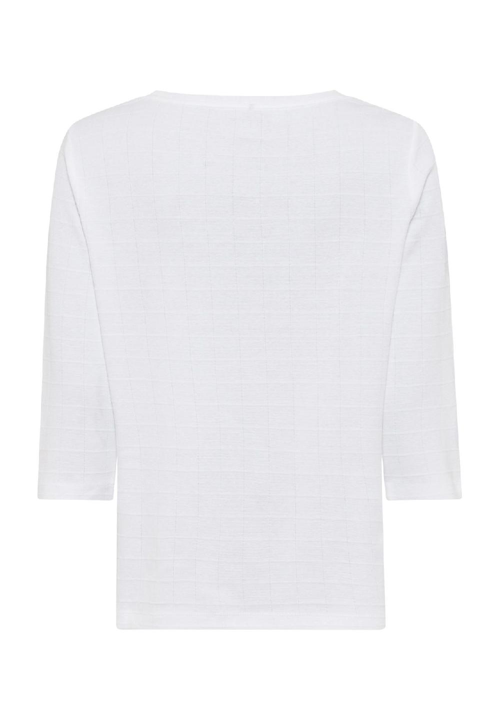 Olsen T-Shirt 3/4-Arm Rundhals Für Damen