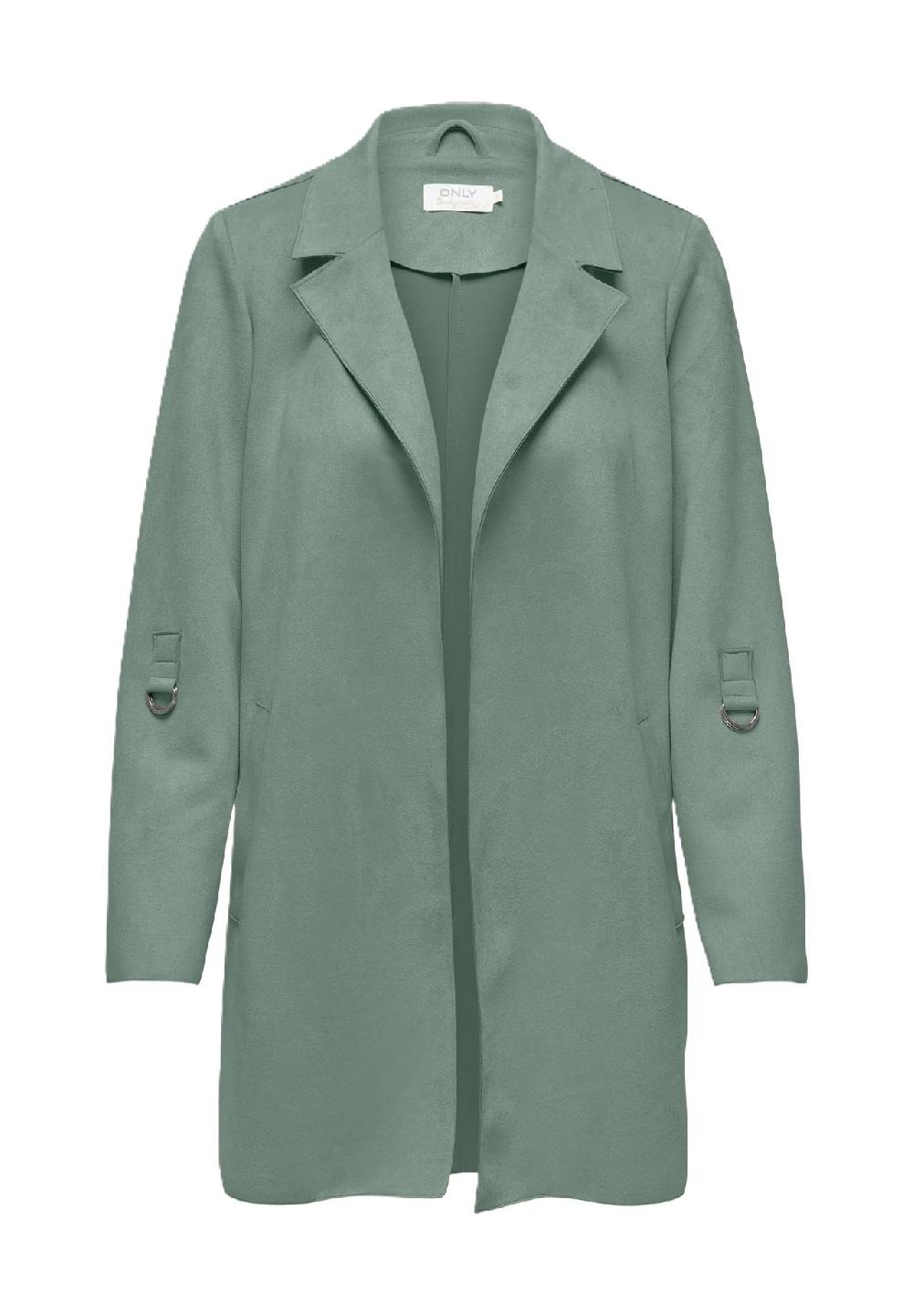 ONLY® Blazermantel uni Reverskragen für Damen