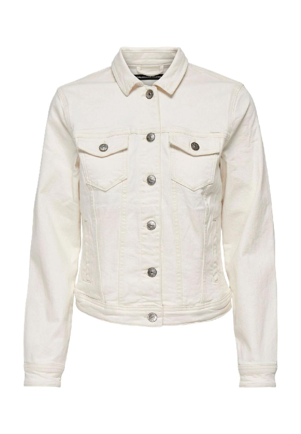 ONLY® Jeansjacke Klappkragen für Damen