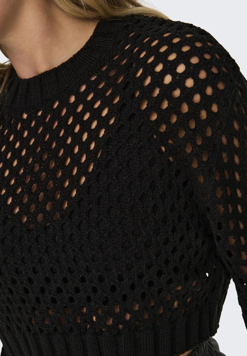 ONLY® Pullover Lochstrick Für Damen