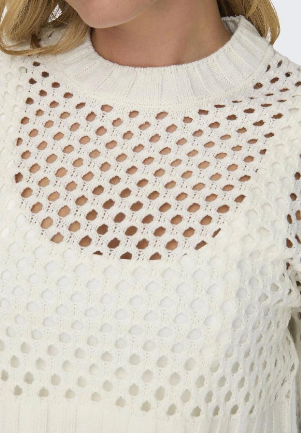 ONLY® Pullover Lochstrick Für Damen