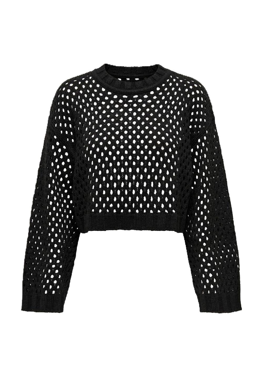 ONLY® Pullover Lochstrick für Damen