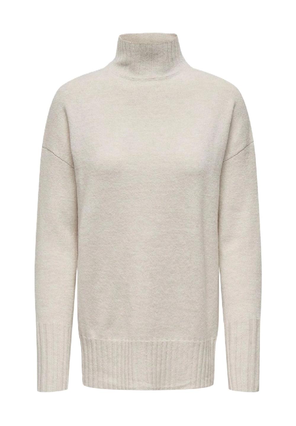 ONLY® Strickpullover "Gabriel" Stehkragen für Damen
