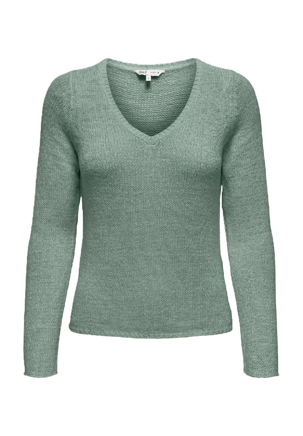 ONLY® Strickpullover V-Ausschnitt für Damen