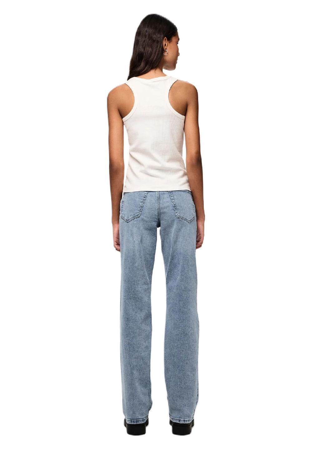 PIECES Jeanshose "Kelly" High Waist Für Damen