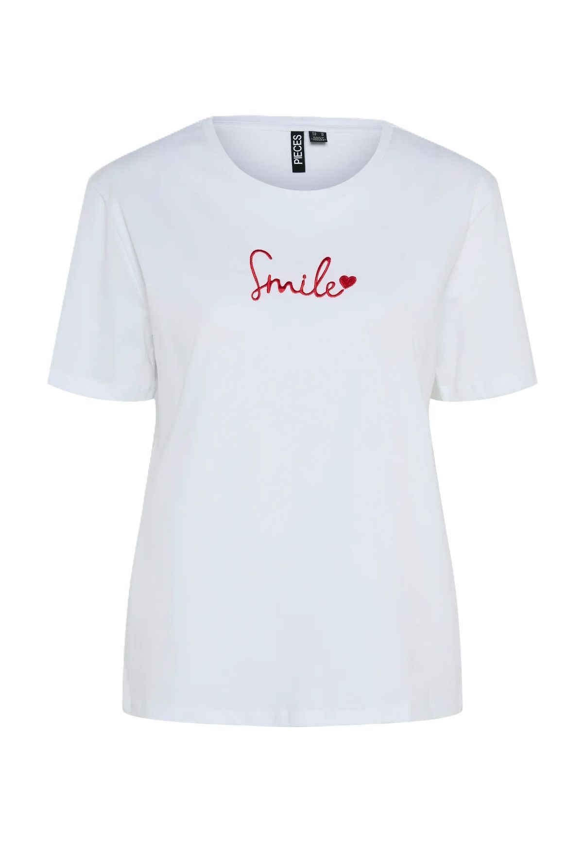 PIECES T-Shirt "Sinne" Bio-Baumwolle für Damen