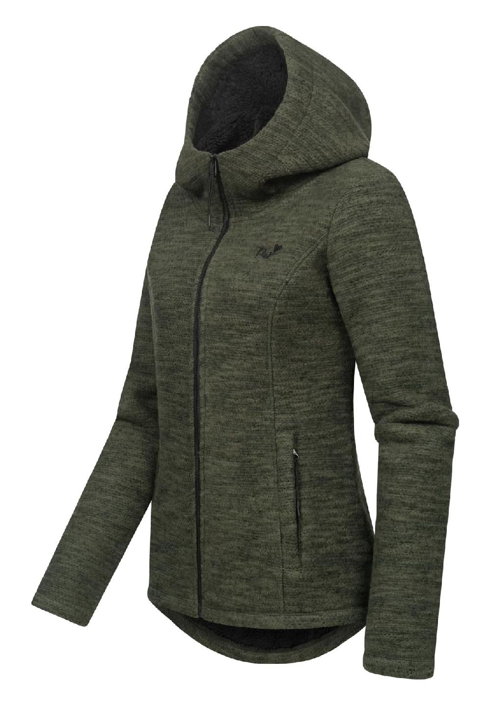 Ragwear™ Kapuzenstrickjacke Lyshka Melange