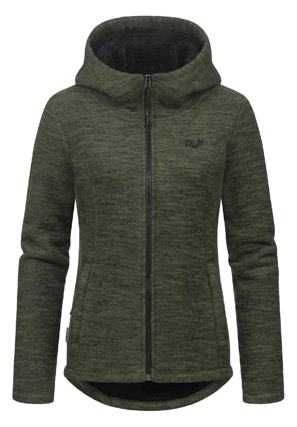 Ragwear™ Kapuzenstrickjacke Lyshka Melange