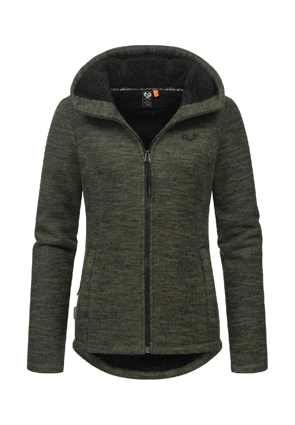 ragwear™ Kapuzenstrickjacke Lyshka Melange