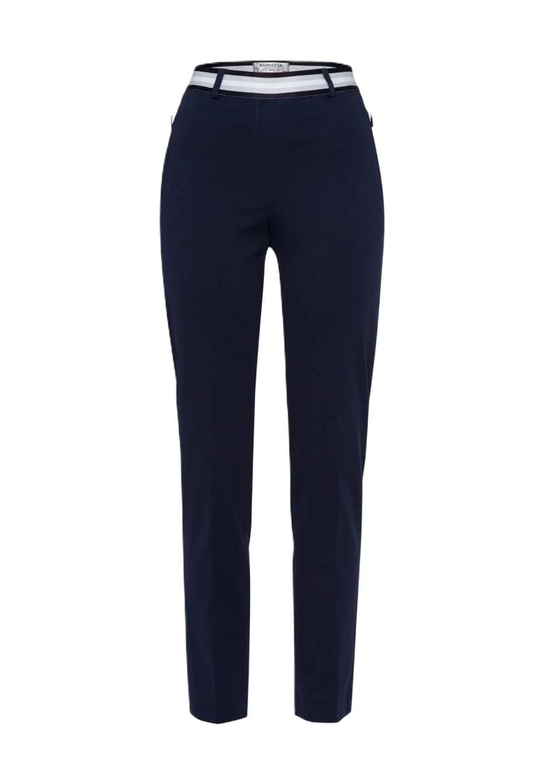 RAPHAELA BY BRAX Lillyth Stoffhose Reißverschlusstaschen Gummibund für Damen