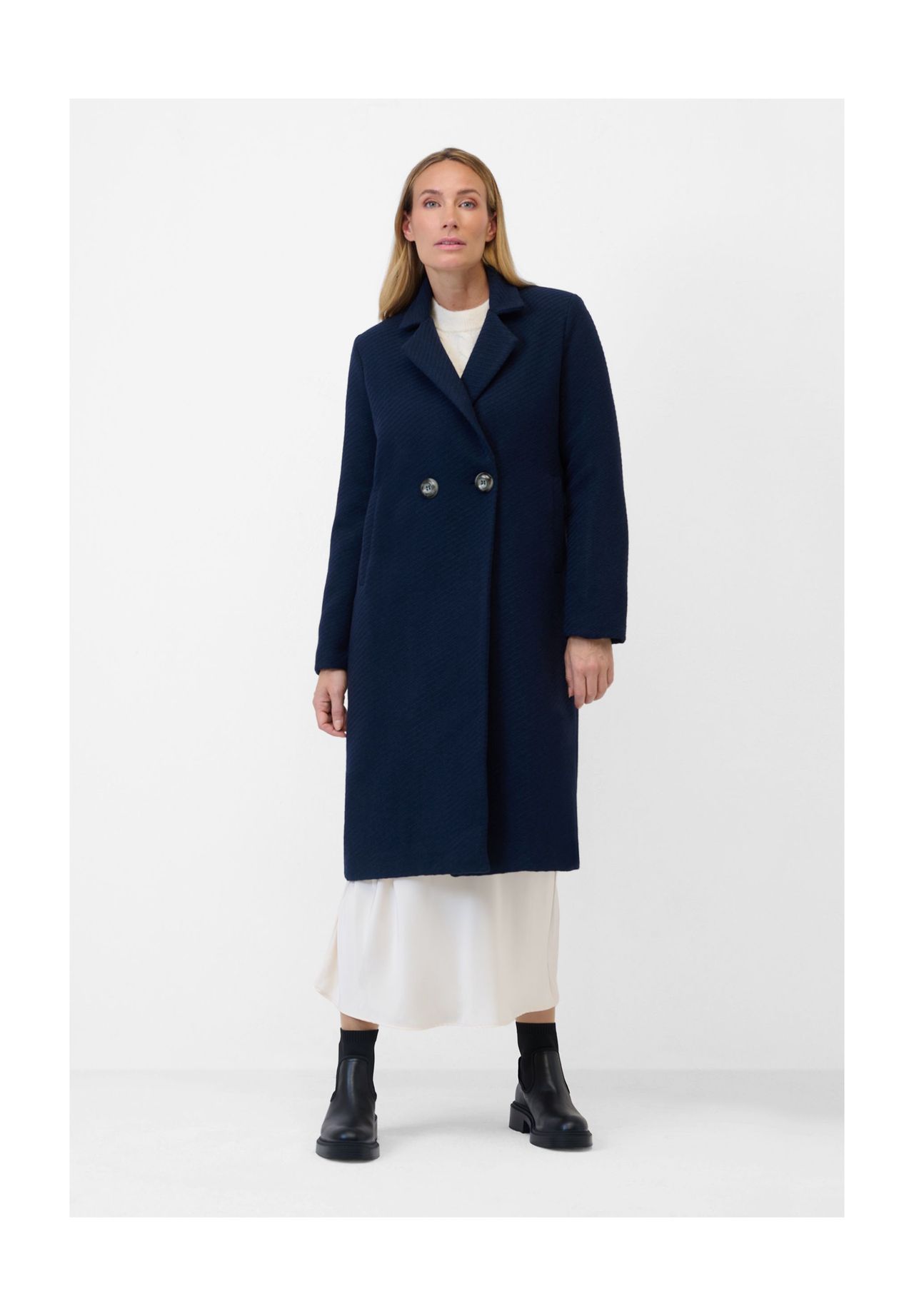 RICANO Damen Mantel Adelina mit Reverkragen