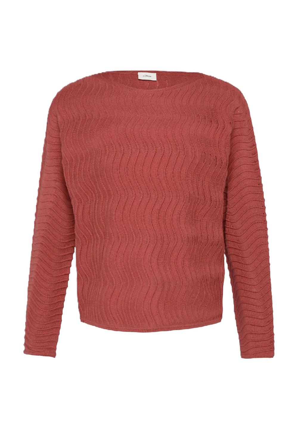 s.Oliver BLACK LABEL Feinstrickpullover Fledermausärmel für Damen