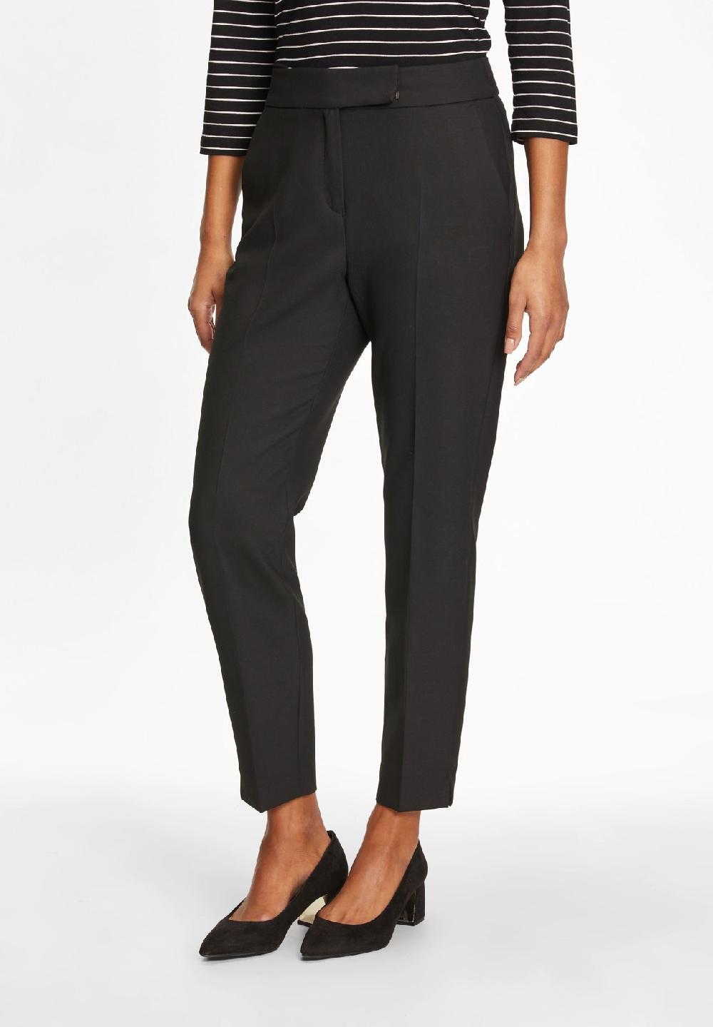 S.Oliver BLACK LABEL Stoffhose 7/8-Länge Französische Taschen Für Damen