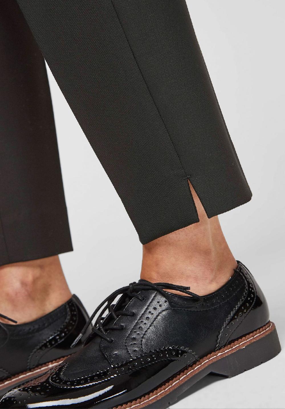 S.Oliver BLACK LABEL Stoffhose 7/8-Länge Französische Taschen Für Damen