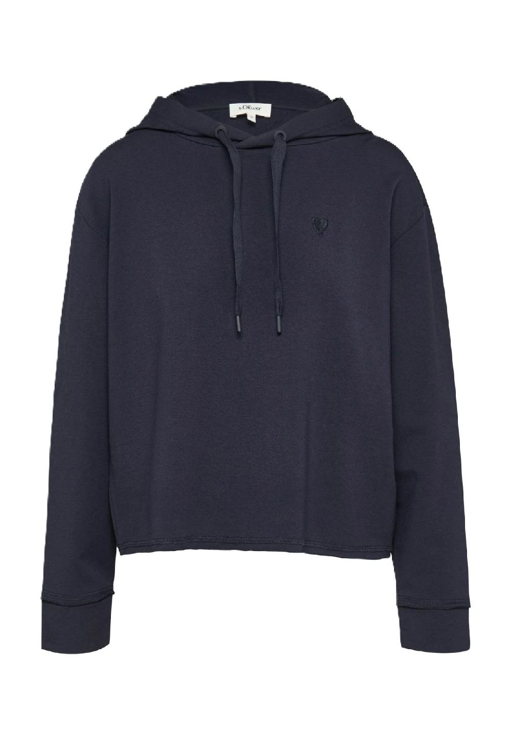 s.Oliver Hoodie Rippbündchen für Damen