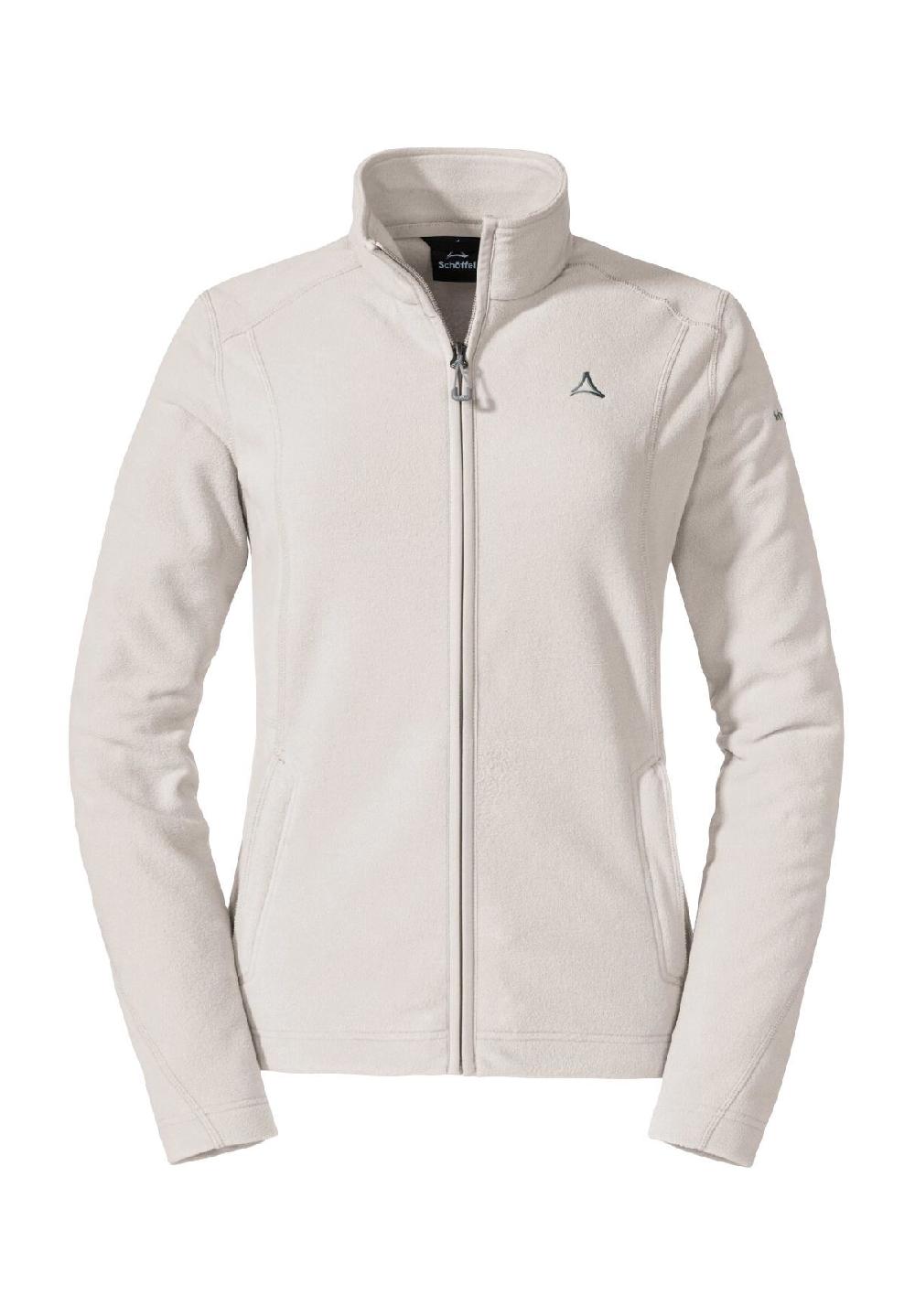 Schöffel Fleecejacke "Leona" Stehkragen Reißverschlusstaschen für Damen