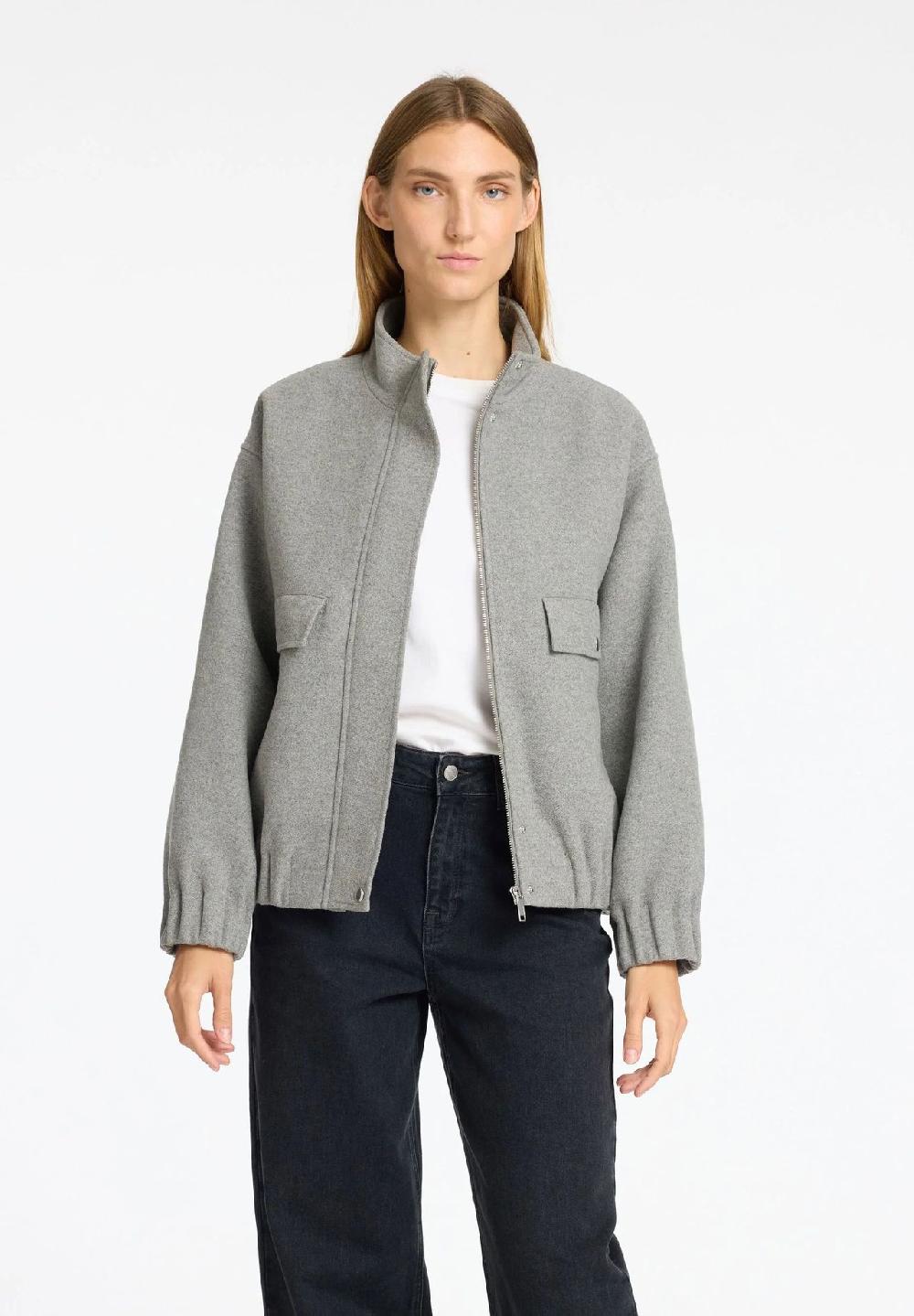 SELECTED FEMME Blouson Stehkragen Raglan-Ärmel Für Damen