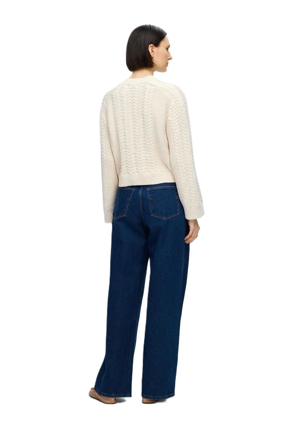 SELECTED FEMME Pullover "Birte" Rippbündchen Für Damen