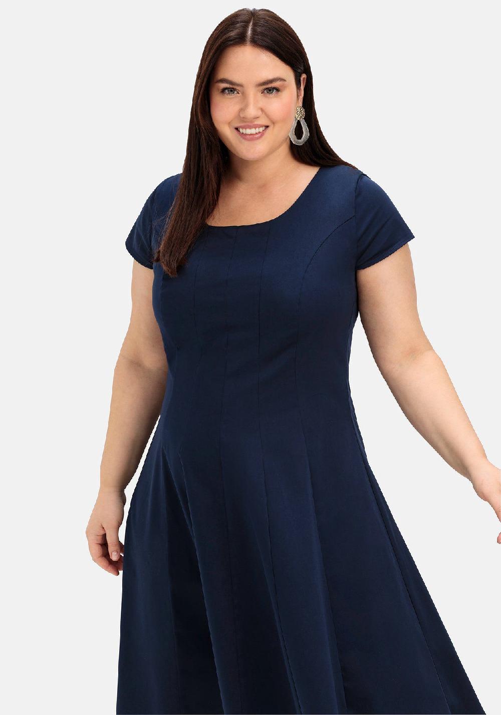 Sheego Bahnenkleid In Bahnenform