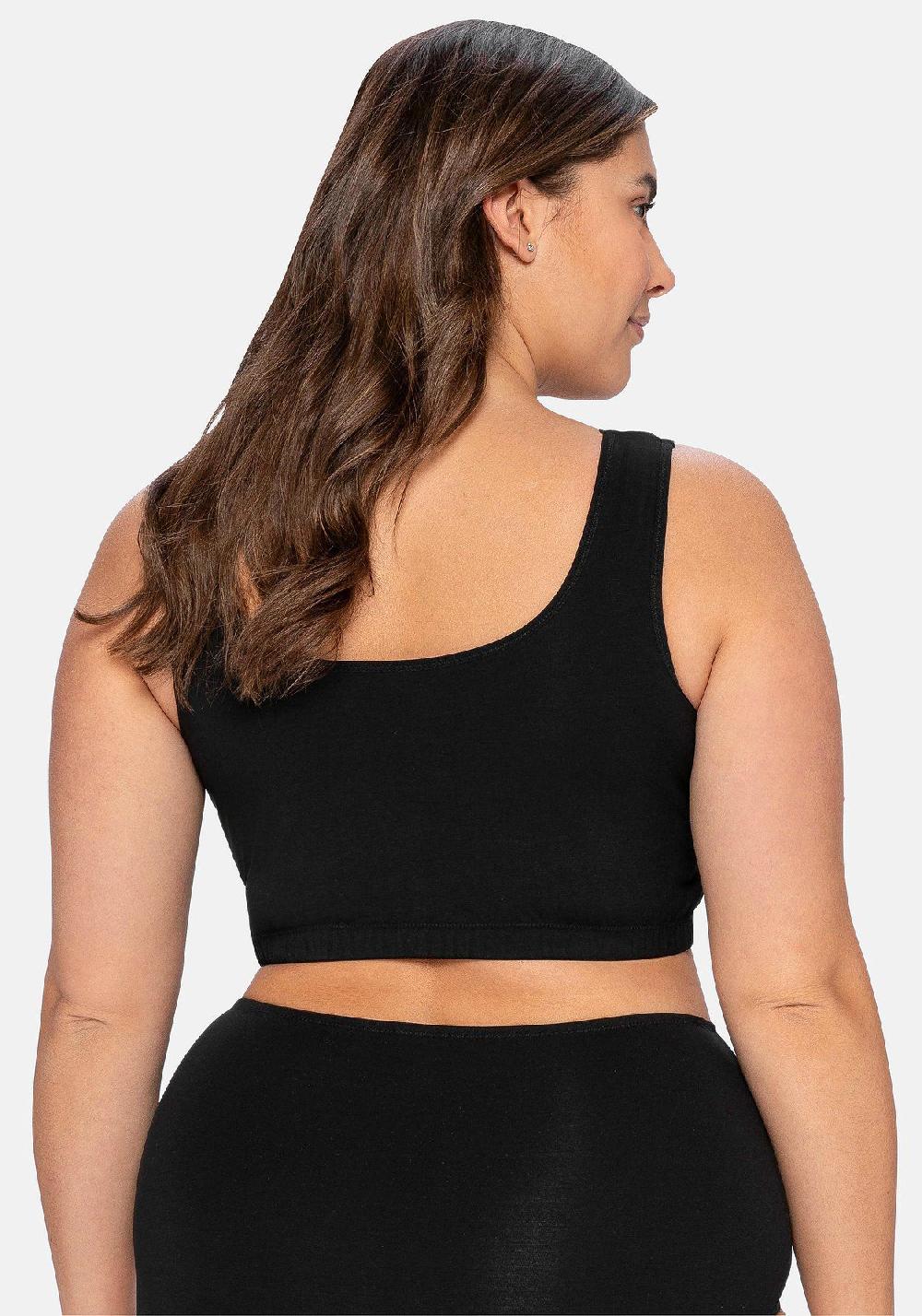 Sheego BH Ohne Bügel In Bustier-Form Mit Spitzenborte