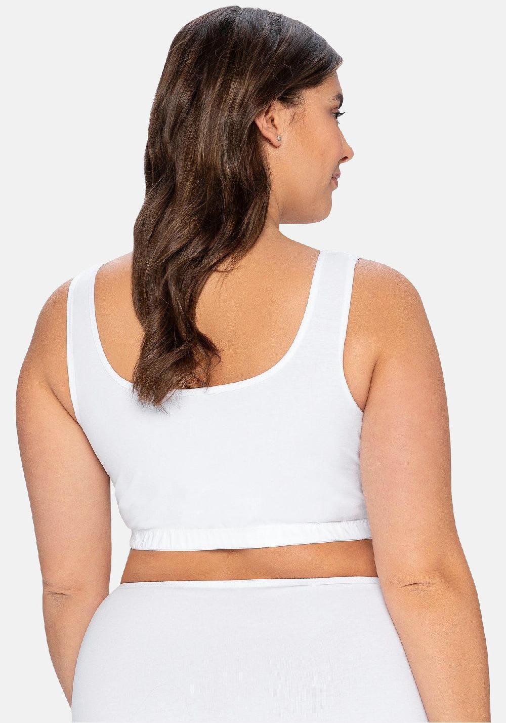 Sheego BH Ohne Bügel In Bustier-Form Mit Spitzenborte