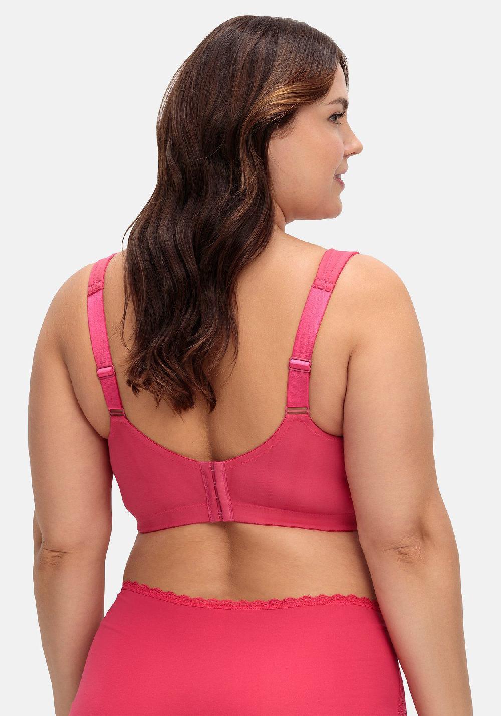 Sheego BH Ohne Bügel Mit Seitlichem Spitzenbesatz